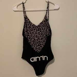 One piece swimsuit New without tags- worn only once for photoshoot